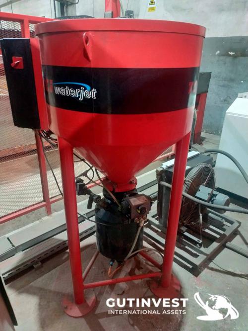 Máquina de corte por agua