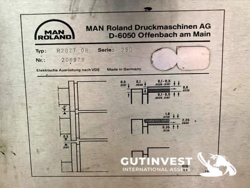 Máquina offset de 2 colores
