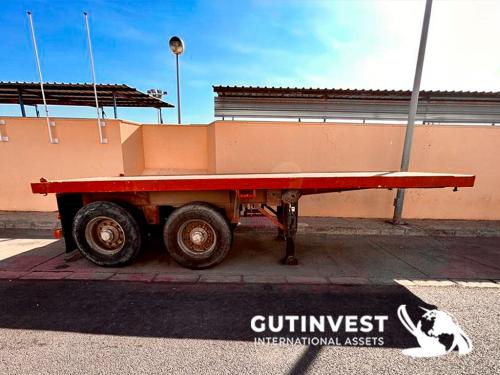Container semi-trailer - 2 axles