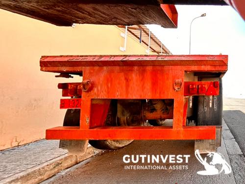 Container semi-trailer - 2 axles