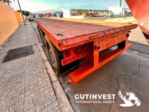 Container semi-trailer - 2 axles