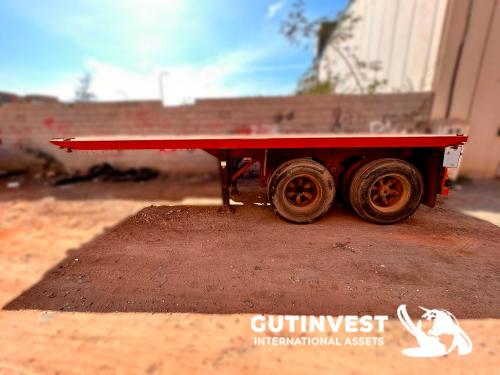 Container semi-trailer - 2 axles