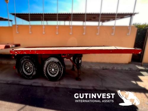 Container semi-trailer - 2 axles
