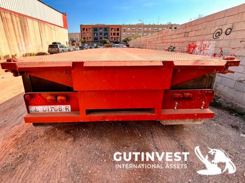 Container semi-trailer - 2 axles