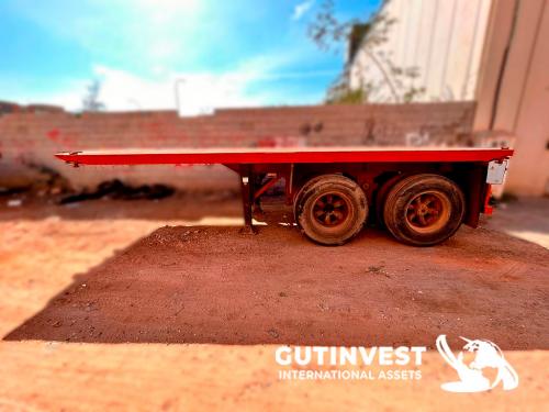 Container semi-trailer - 2 axles