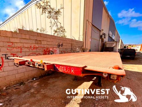 Container semi-trailer - 2 axles