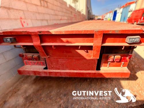 Container semi-trailer - 2 axles