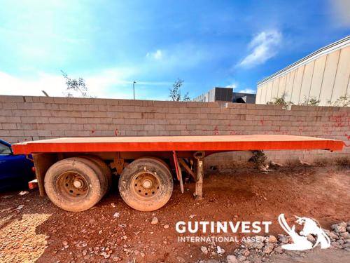 Container semi-trailer - 2 axles
