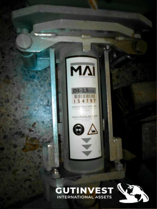 Máquina para el bombeo y proyectado de materiales premezcla
