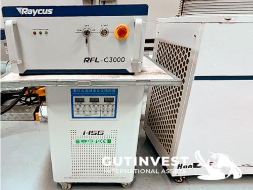Máquina de corte por láser fibra - 3kW - chapa y tubo