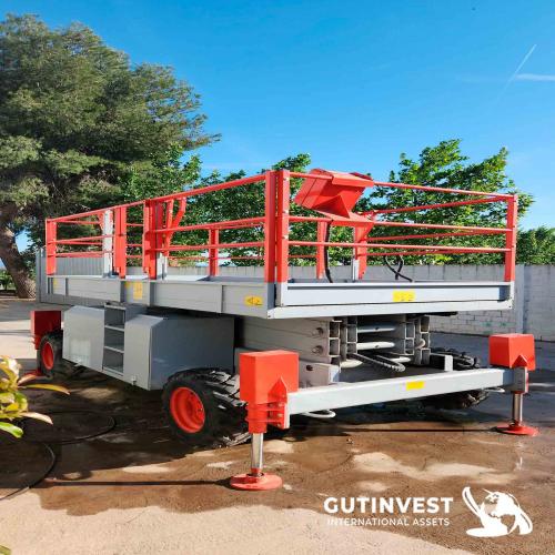 Plataforma elevadora de tijera - 10 metros 