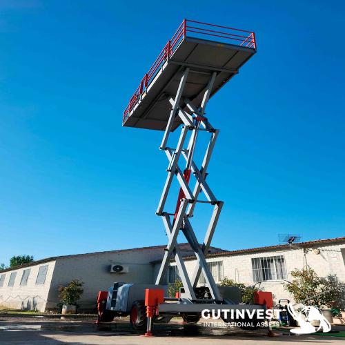 Plataforma elevadora de tijera - 10 metros 