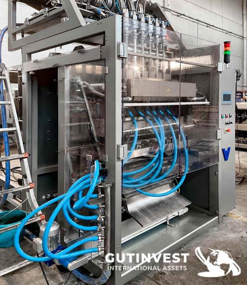 Vertical Dosing Machine for Stickpack Sauces - 6 Tracks