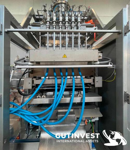 Vertical Dosing Machine for Stickpack Sauces - 6 Tracks