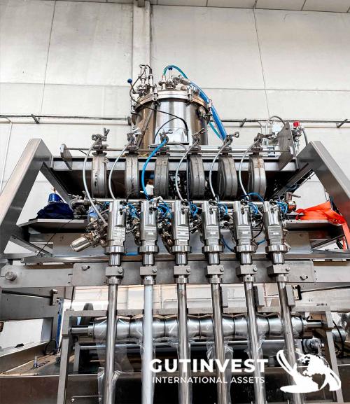 Vertical Dosing Machine for Stickpack Sauces - 6 Tracks