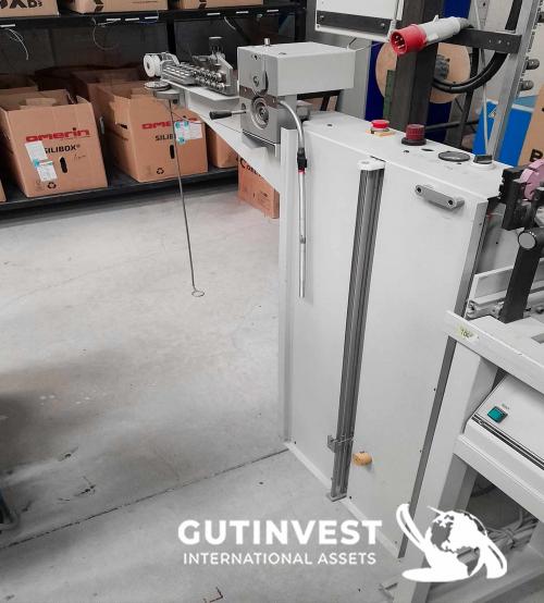 Máquina de corte, engaste y serigrafiado de cables