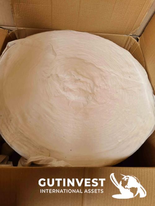 Lote con aprox. 3.500kg de tela metblown para reciclar