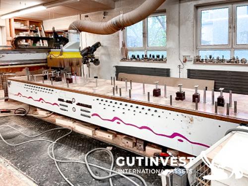 Centro de mecanizado CNC para madera- 4 ejes