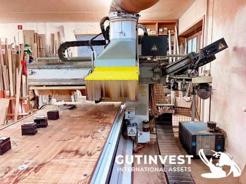 Centro de mecanizado CNC para madera- 4 ejes