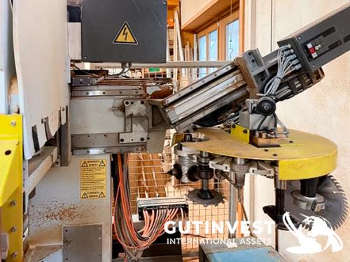 Centro de mecanizado CNC para madera- 4 ejes