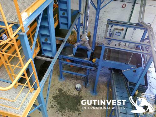 Complete line for sale for recycling tires - 10.000T/year.