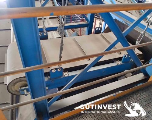 Complete line for sale for recycling tires - 10.000T/year.