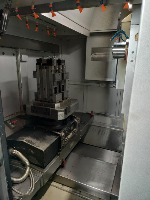 Centro de mecanizado horizontal CNC de 4 ejes