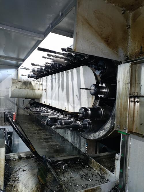 Centro de mecanizado horizontal CNC de 4 ejes