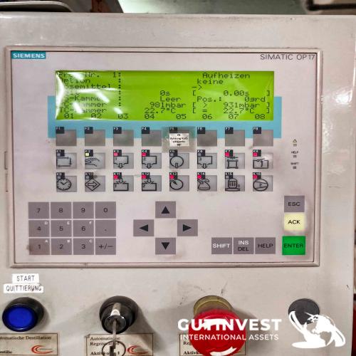 Máquina de limpieza para metales 