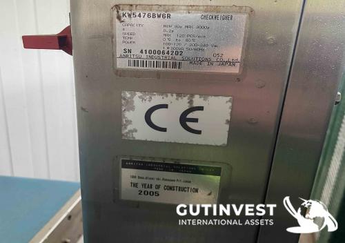 Detector de metales con analizador de peso