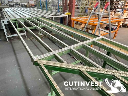 Línea de soldadura de 4 cabezales para marcos de ventanas