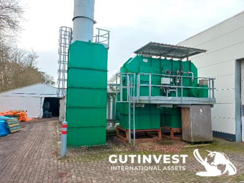 Planta de abatimiento por pre-concentración y combustión re