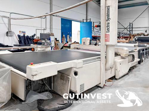 Máquina automatica corte textil