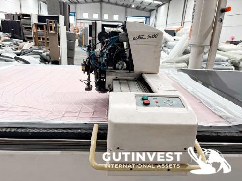 Máquina automatica corte textil