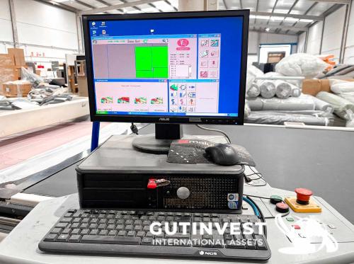 Máquina automatica corte textil