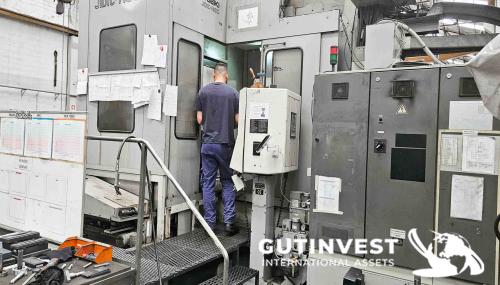 Centro de mecanizado CNC de 4 ejes