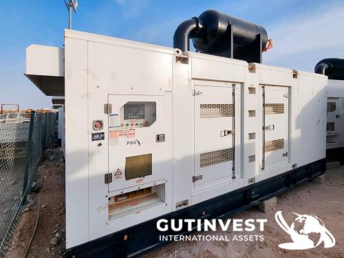 Grupo electrógeno diésel insonorizado 825 kVA