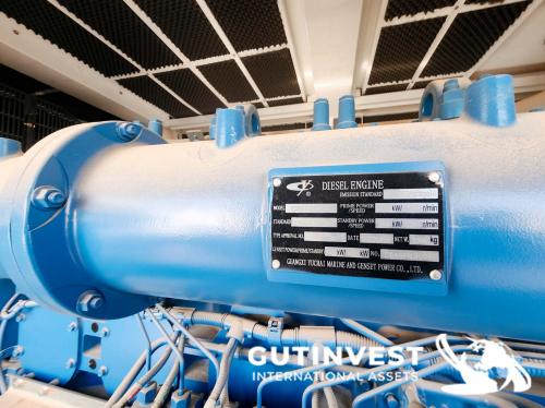 Grupo electrógeno diésel insonorizado 825 kVA