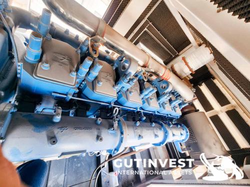 Grupo electrógeno diésel insonorizado 825 kVA