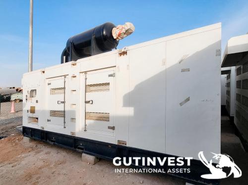 Grupo electrógeno diésel insonorizado 1.125 KVA
