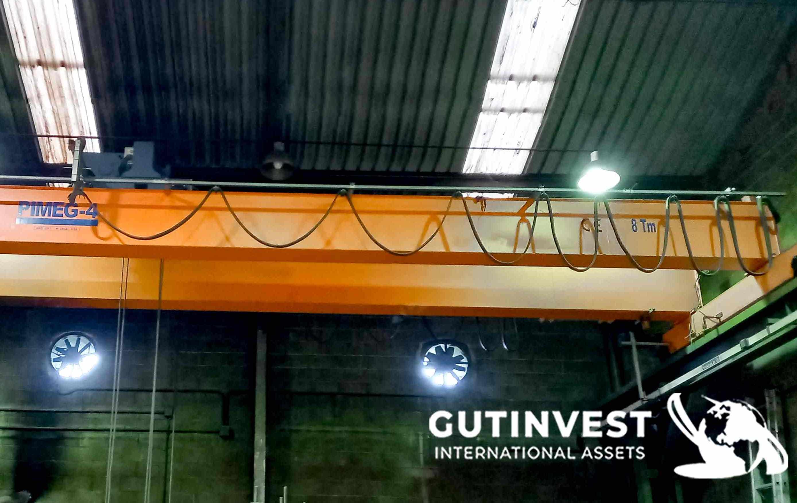 Two-rail overhead crane - 8tn