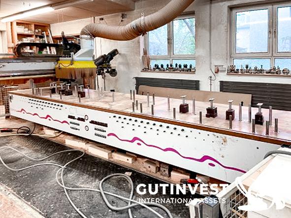 Centro de mecanizado CNC para madera- 4 ejes