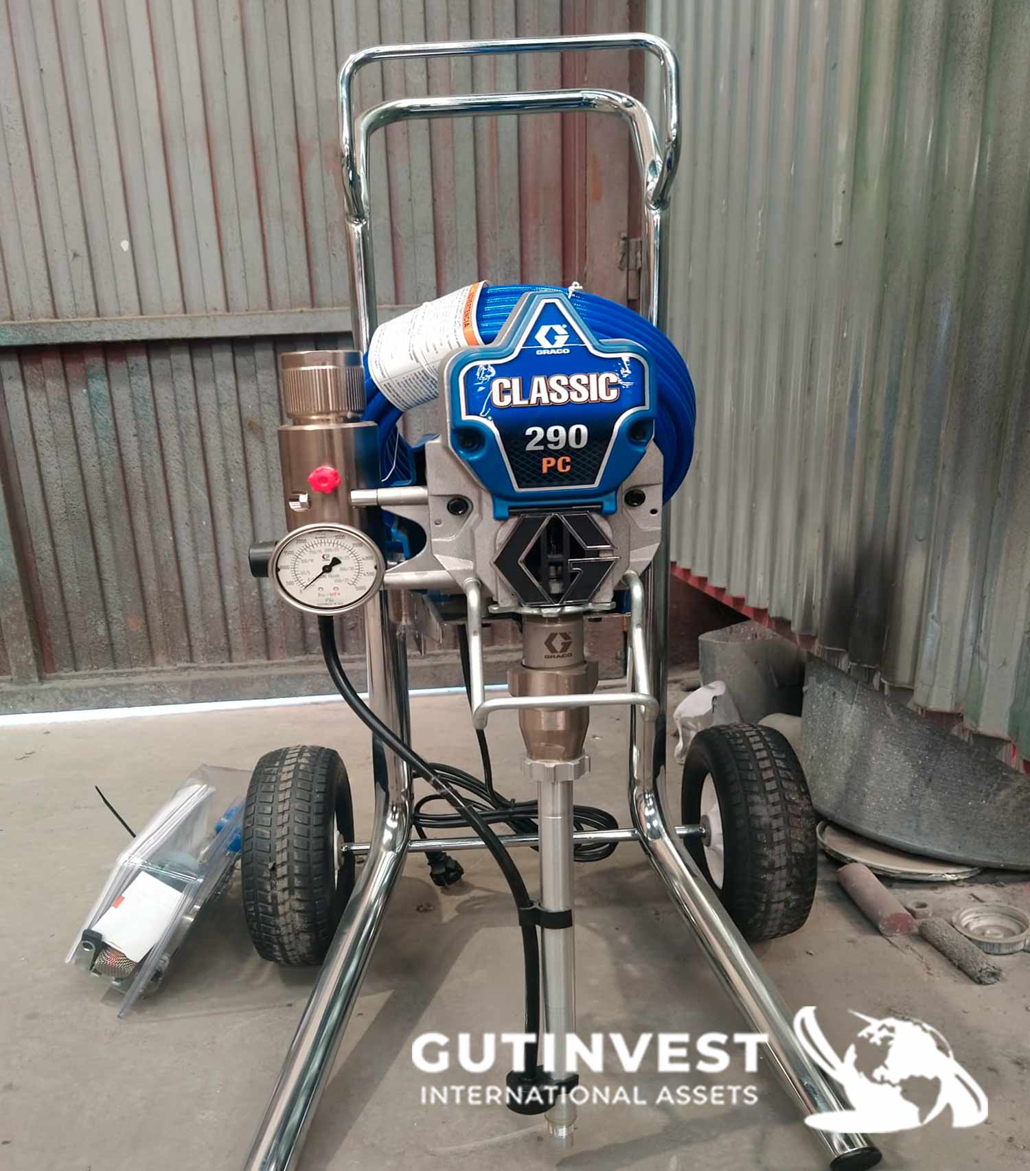 Pulverizador de pintura airless electrico 