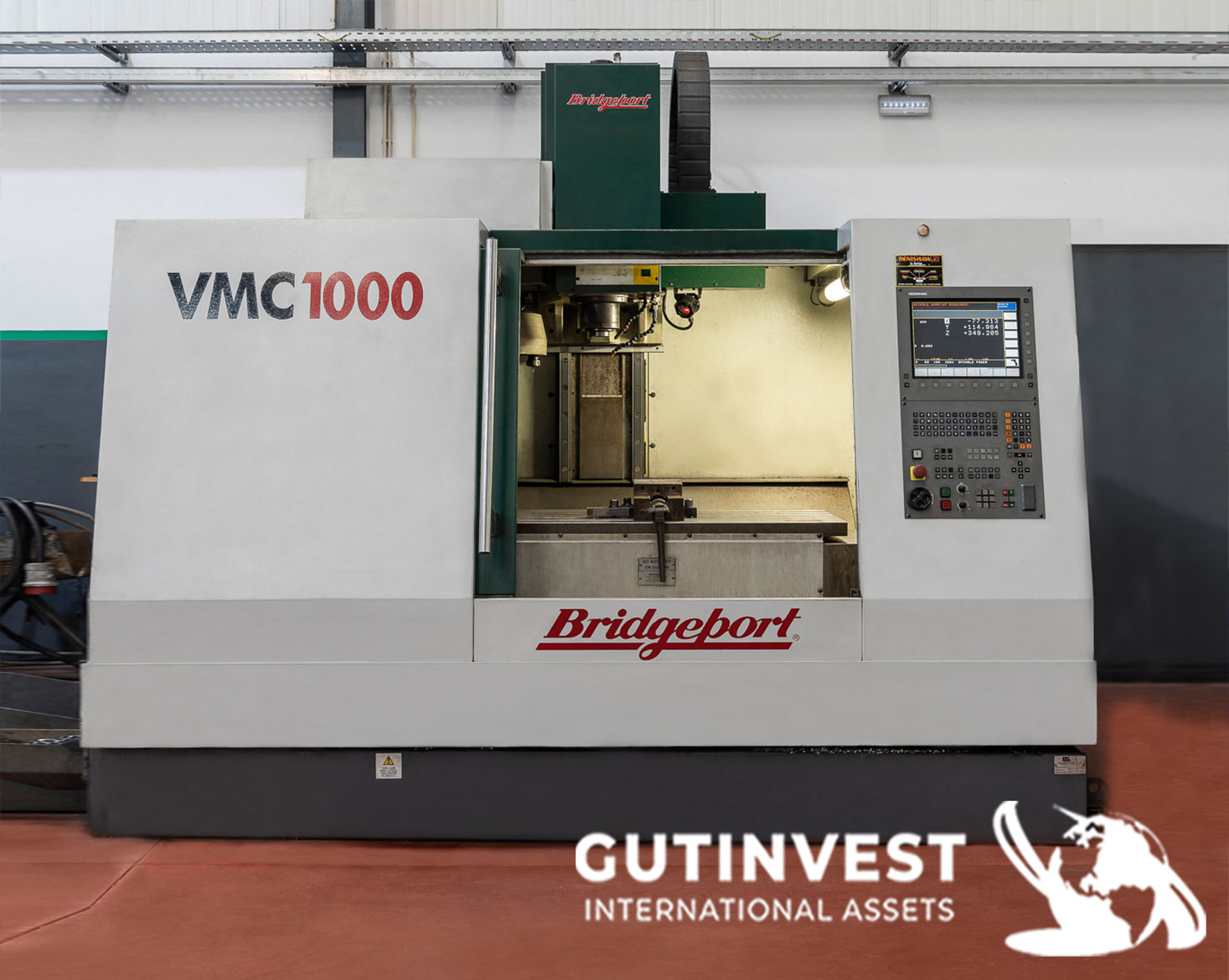 Centro de mecanizado CNC de 3 ejes