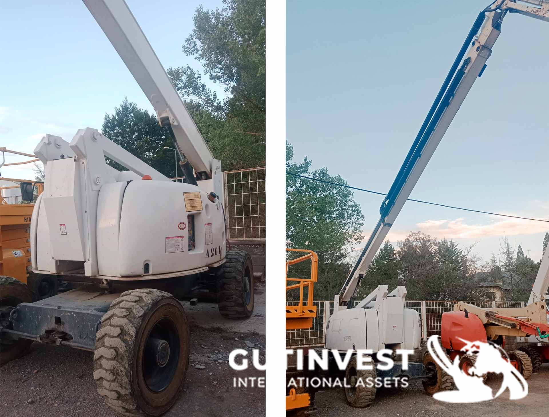Plataforma elevadora articulada diésel