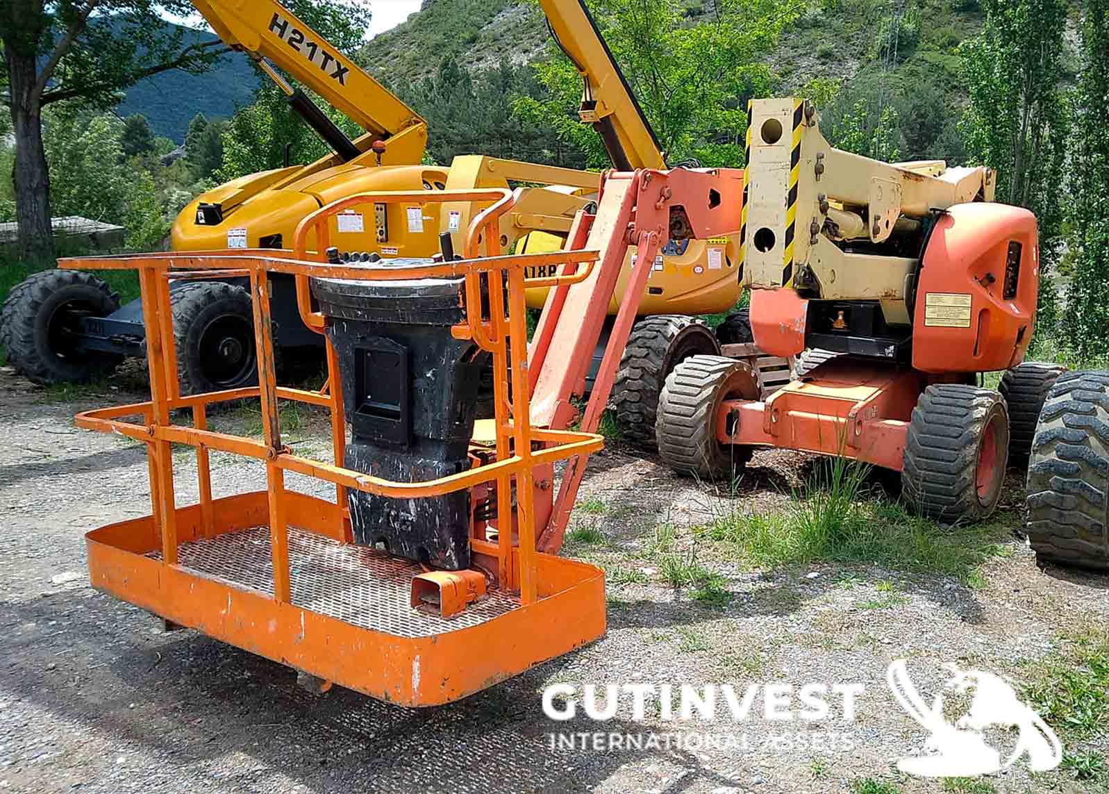 Plataforma elevadora articulada diésel