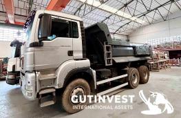 Dump truck MAN - Model: TGS 33.360- Construction sector