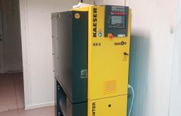 Air compressor with dryer - KAESER 
