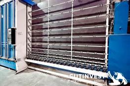 Vertical glass washing machine FOREL