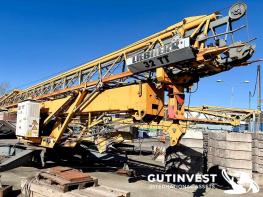 (x6) Tower cranes with cabine and Self-erecting cranes LIEBHERR
